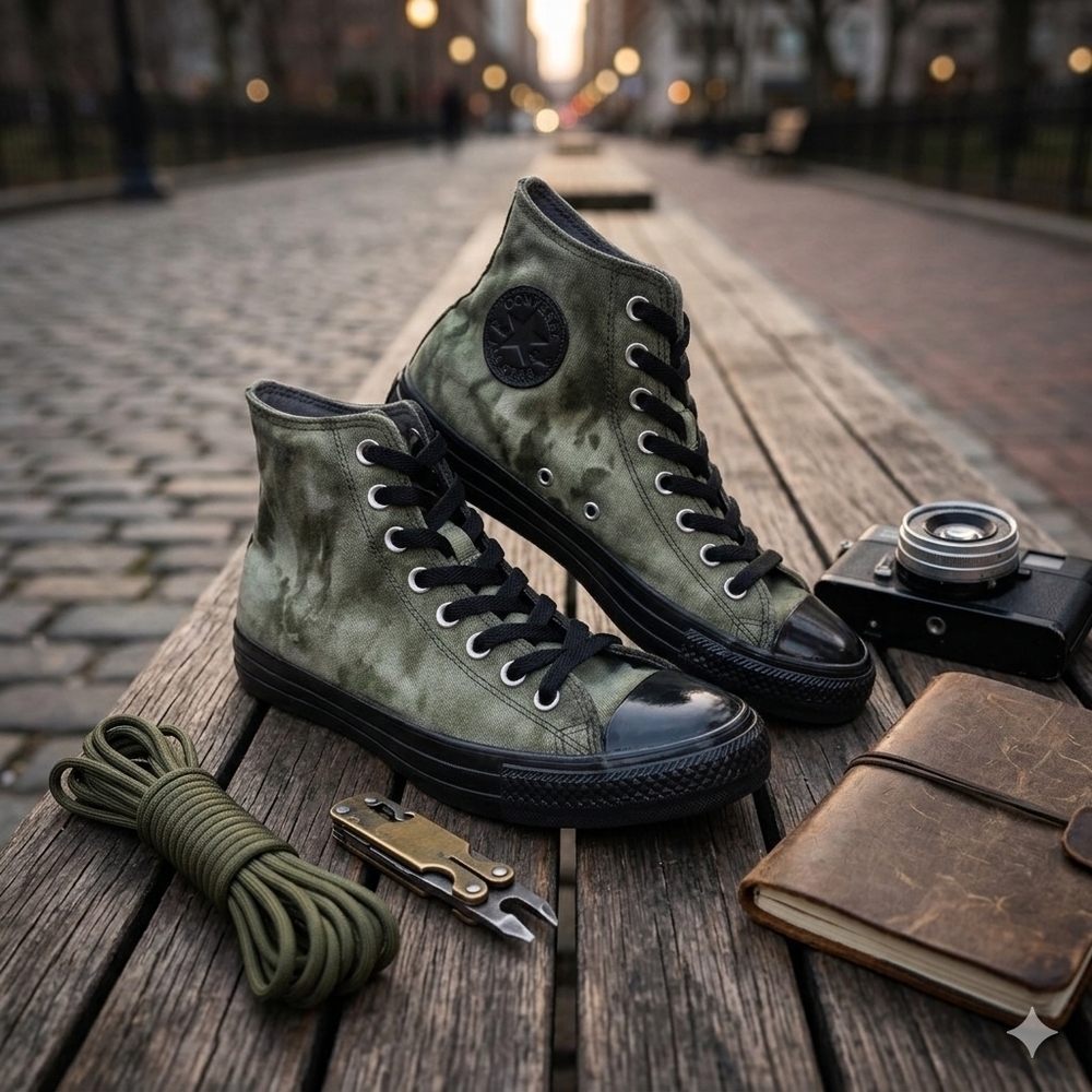 Converse Chuck Taylor All Star Hi "Light Field Surplus" Men's 8 ,Women's 10